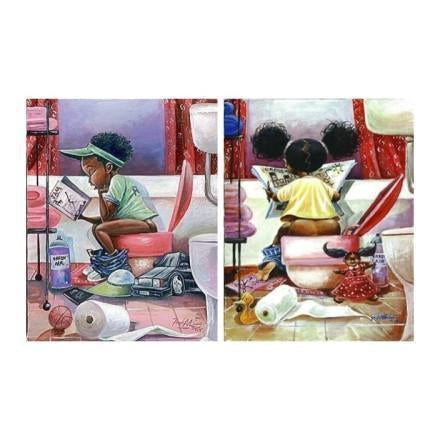 category-african-american-bathroom-art-prints-posters-The Black Art Depot
