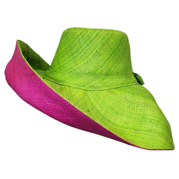 Lerato: Authentic Madagascar Big Brim Raffia Sun Hat