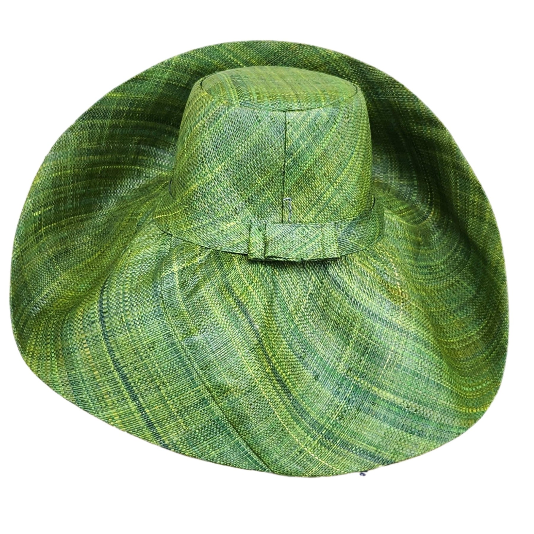 3 of 5: Ani: Madagsacar Big Brim Raffia Sun Hat (Hat Only, Rear)