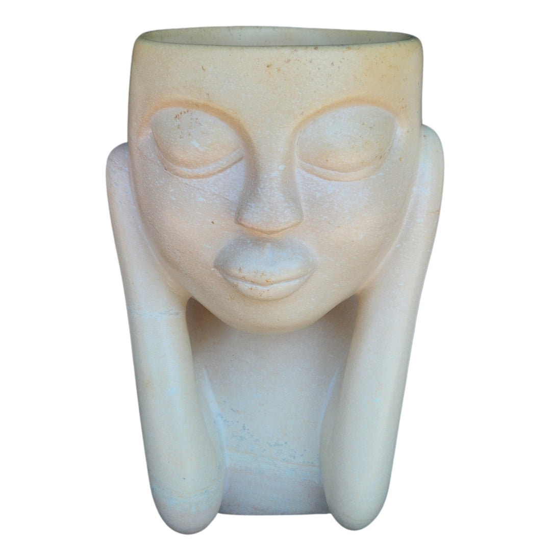 Utulivu: Hand Carved African Soapstone Vase (Main)