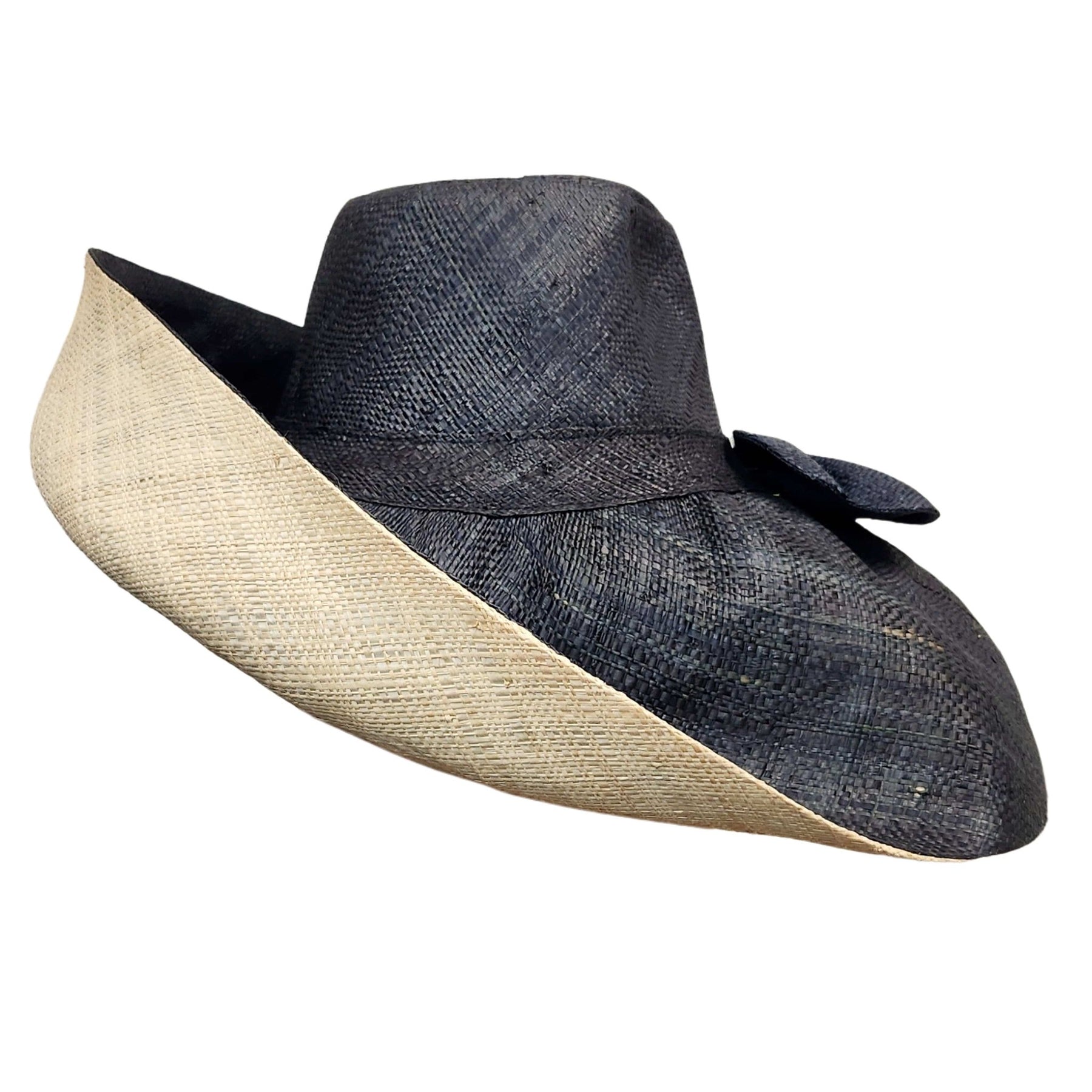 1 of 5: Abagbe: Madagascar Big Brim Raffia Sun Hat