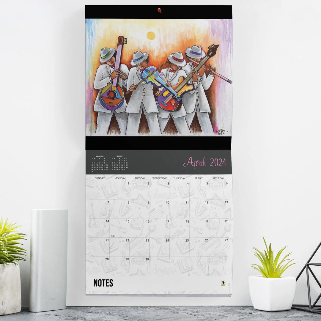 All That Jazz by D.D. Ike: 2024 African American Wall Calendar (Lifestyle)