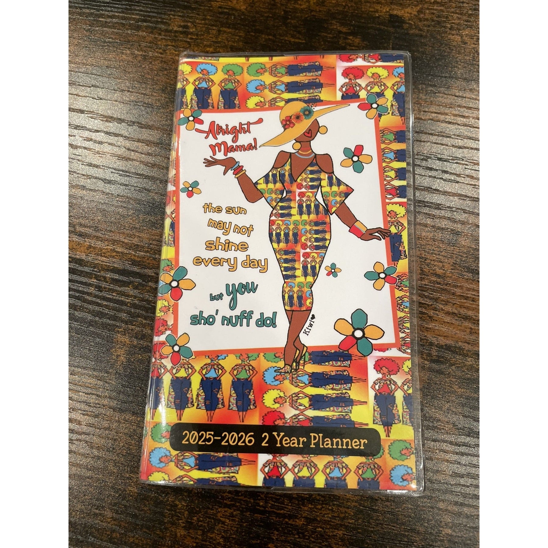 5 of 6: Alright Mama by Kiwi McDowell: African American Two Year Pocket Calendar/Planner 2025-2026 (Lifestyle)