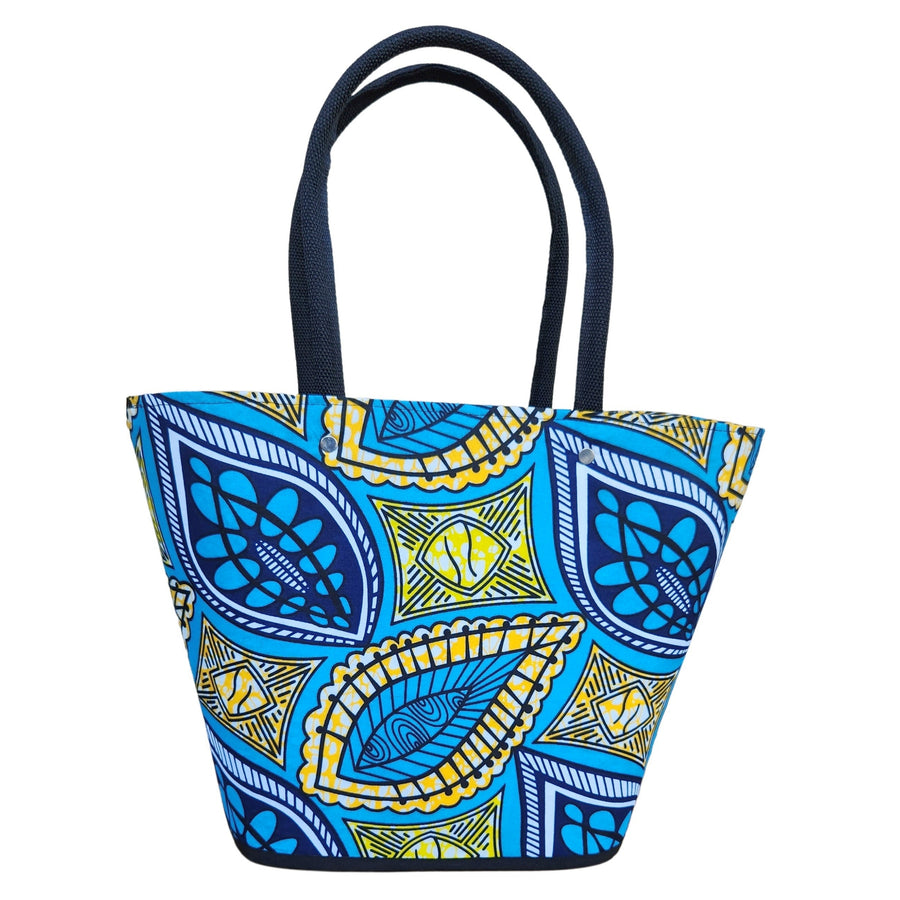 Amelia: Authentic African Malagasy Tote Bag