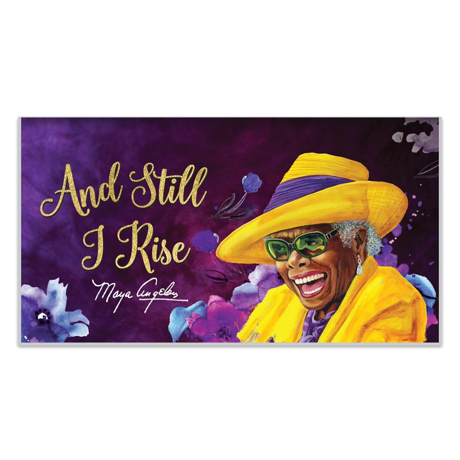 And Still I Rise - Maya Angelou by Keith Conner: African American Pocket Calendar (2024-2025)