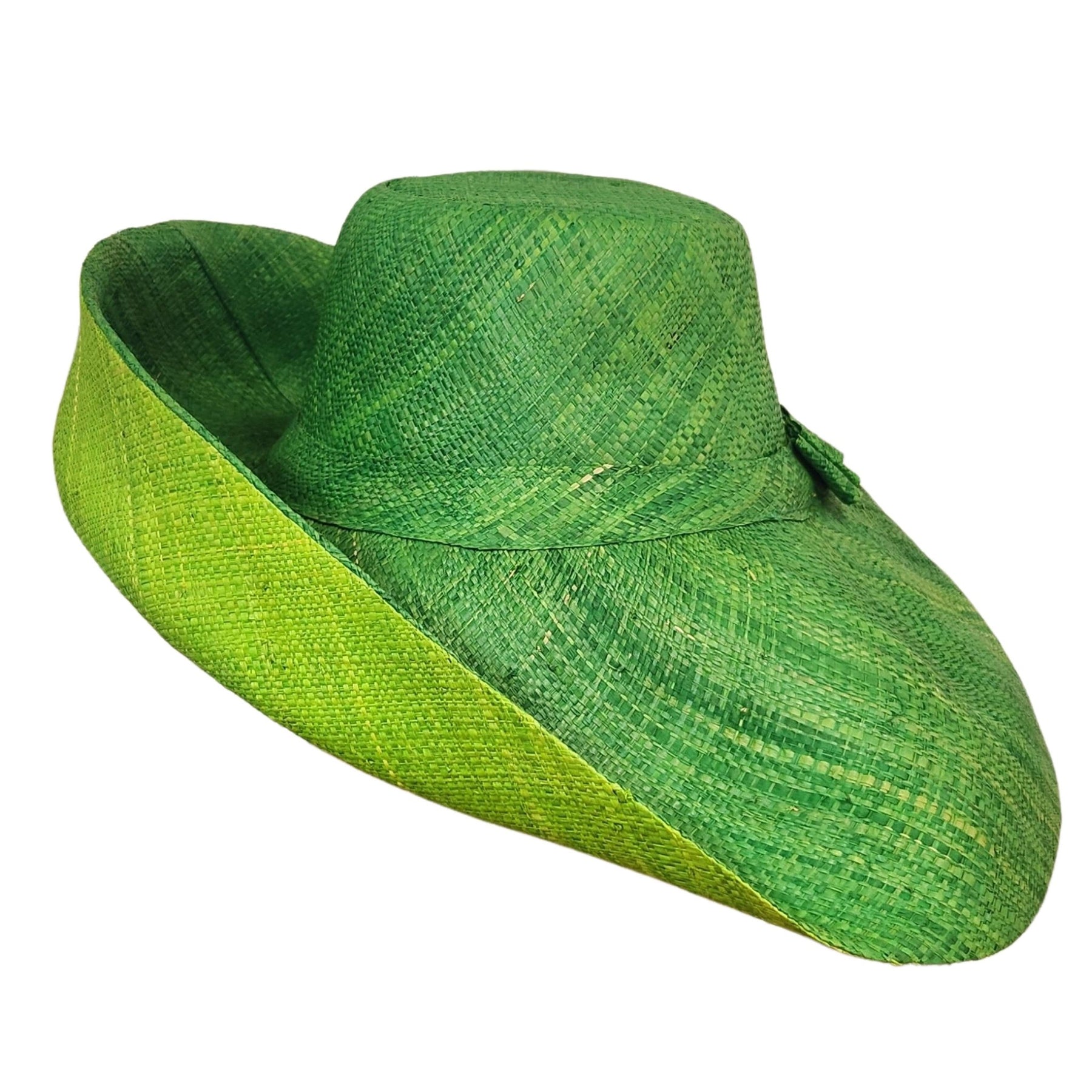 1 of 4: Apple: Hand Woven Madagsacar Big Brim Raffia Sun Hat