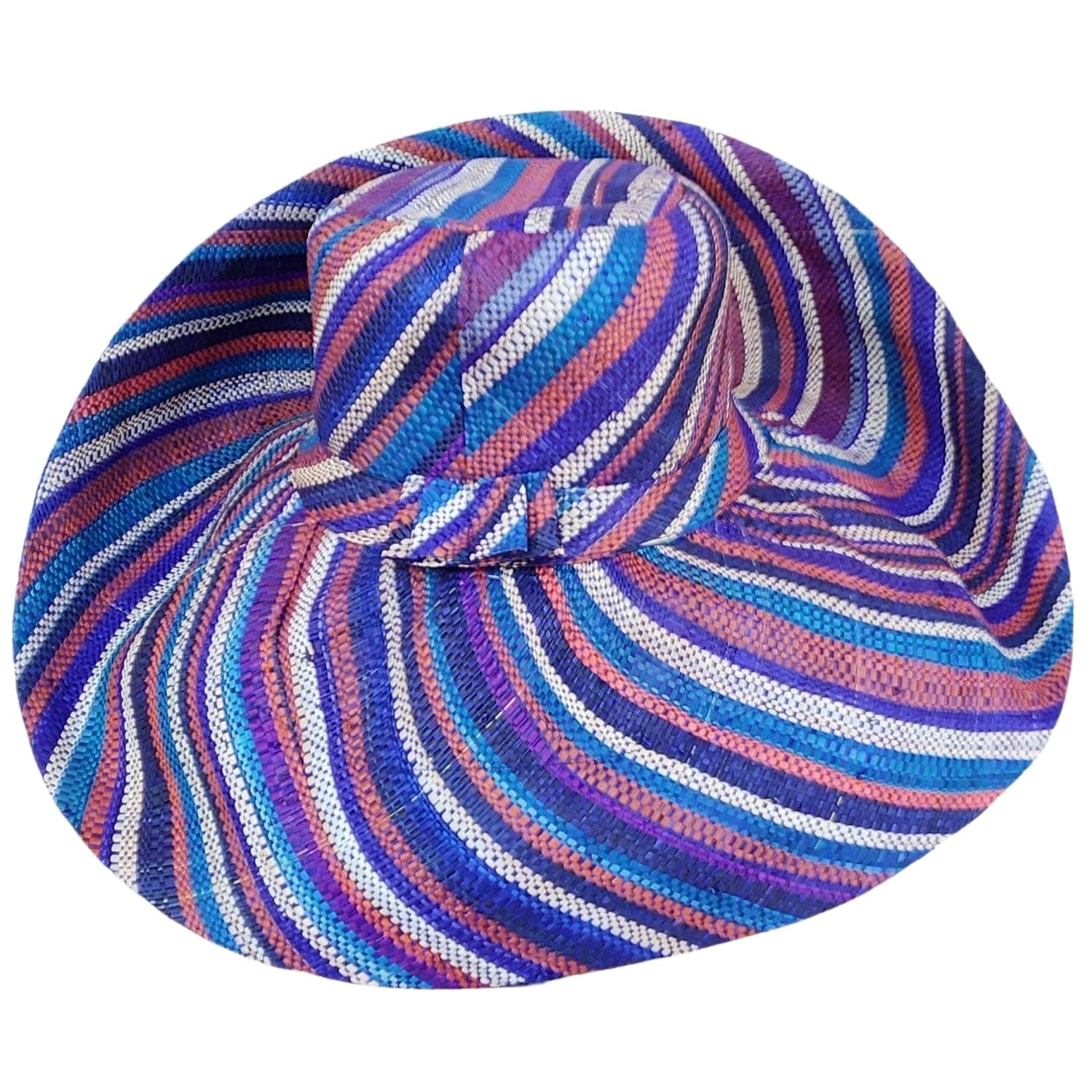 2 of 3: Arley: Authentic Hand Woven Madagascar Big Brim Raffia Sun Hat