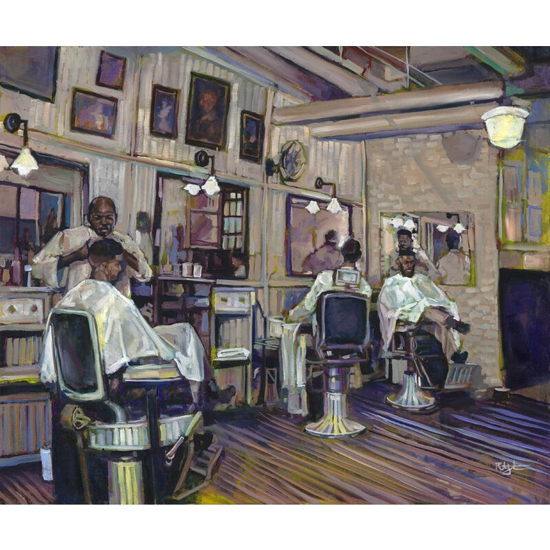 Barbershop by Robert Jackson