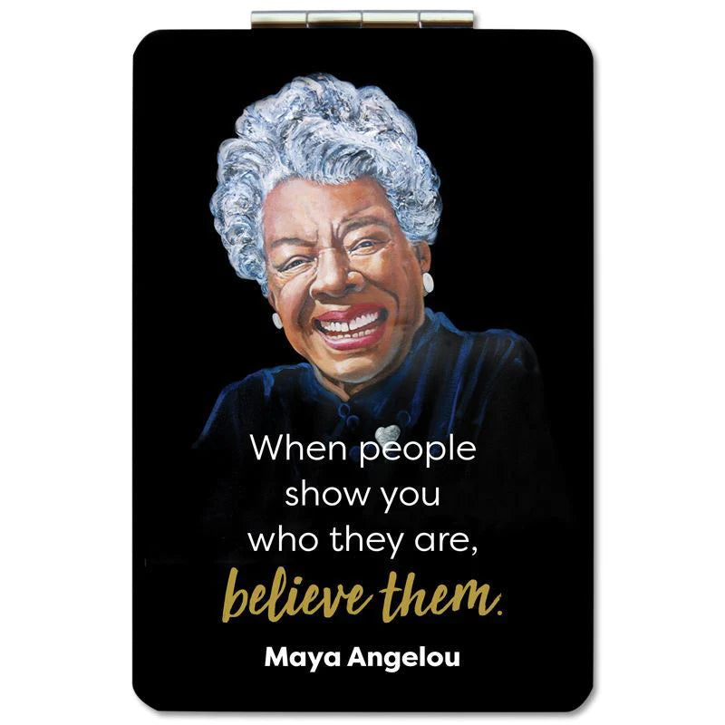 Believe Them: Maya Angelou by Keith Conner (African American Compact/Pocket Mirror)