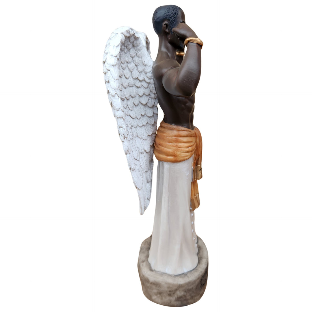 Belt of Truth African American Angelic Figurine: Armor of the Lord Series (Side)