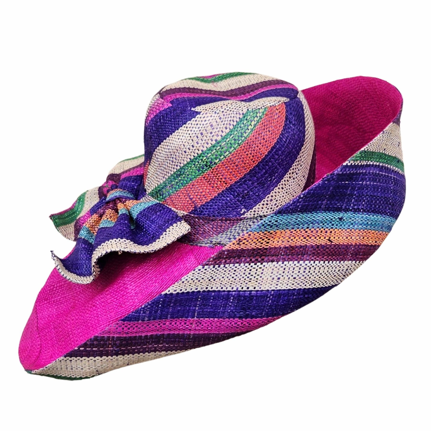 1 of 3: Bongani: Madagsacar Big Brim Raffia Sun Hat