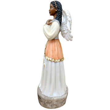 Breastplate of Righteousness: African American Angelic Figurine (Armor of the Lord Series)