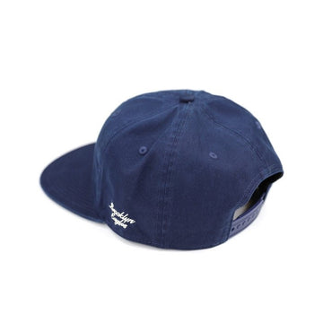 Brooklyn Eagles Heritage Snapback Baseball Cap (Back) - Navy blue cap with a brand logo on the back against a white background