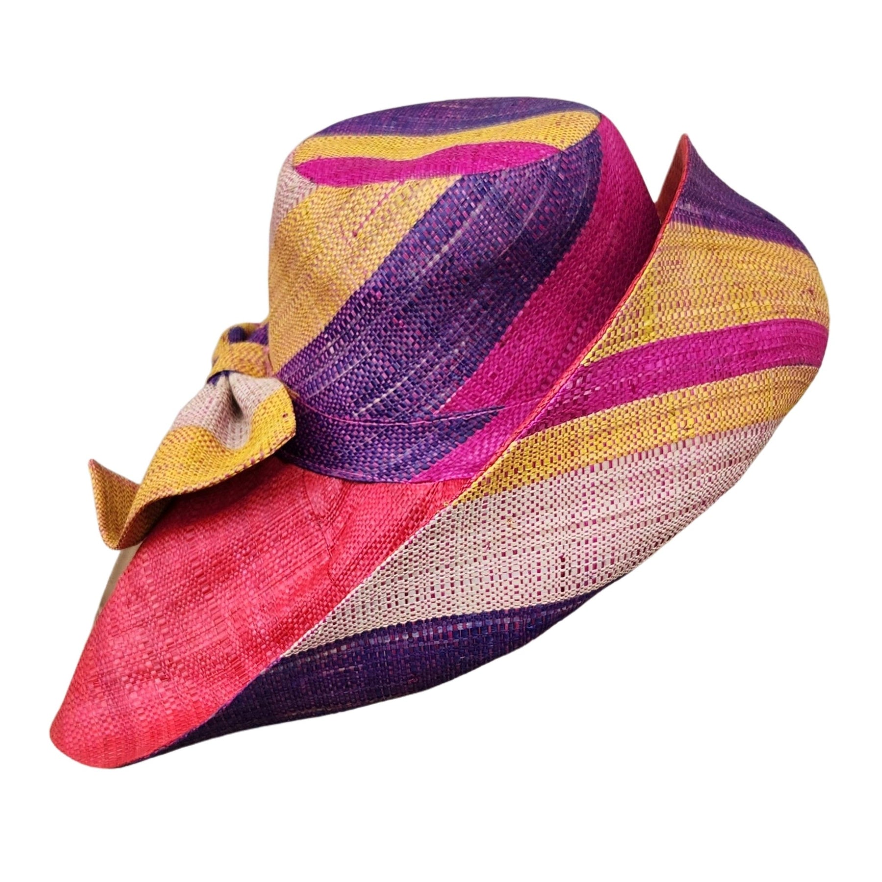 1 of 2: Busisiwe: Madagsacar Big Brim Raffia Sun Hat