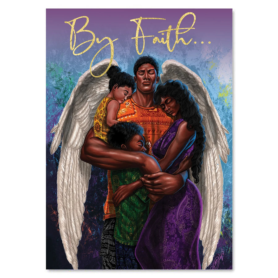 By Faith by Dion Pollard: African American Christmas Card Box Set