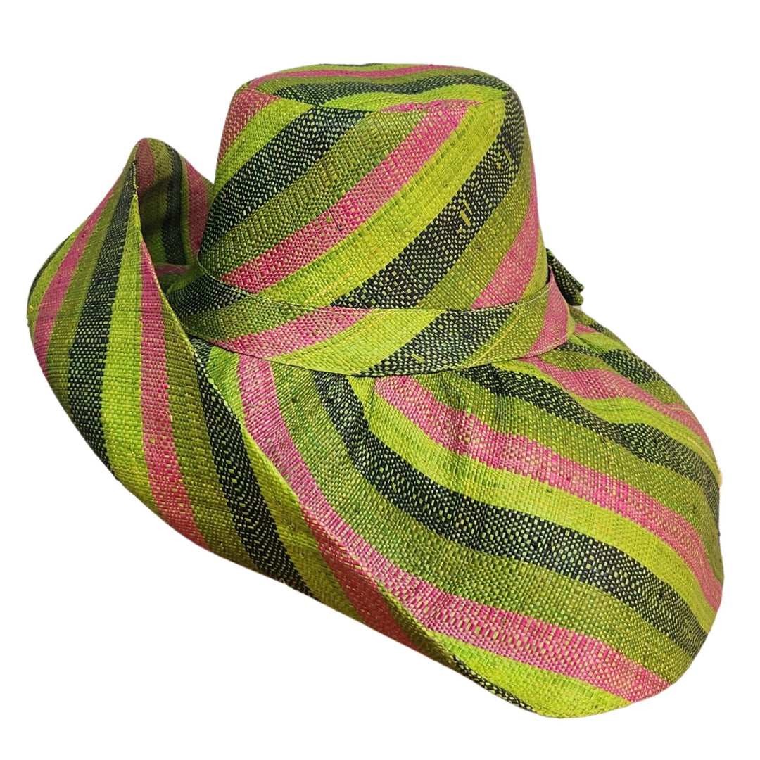 Celeste: Madagsacar Big Brim Raffia Sun Hat