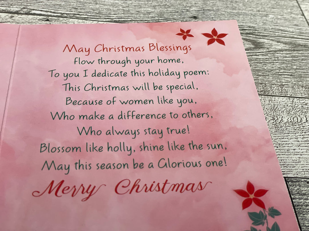 Christmas Blessings by Pamela Hills: African American Christmas Card Box Set (Inside)