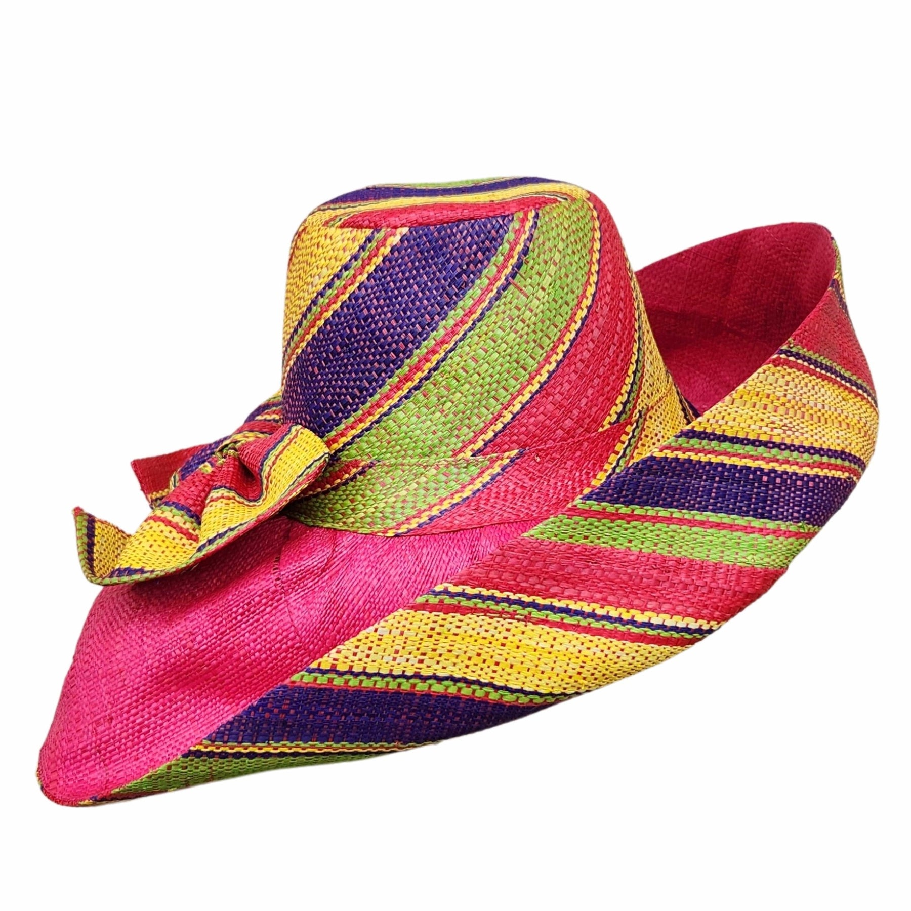 1 of 3: Dingane: Madagsacar Big Brim Raffia Sun Hat