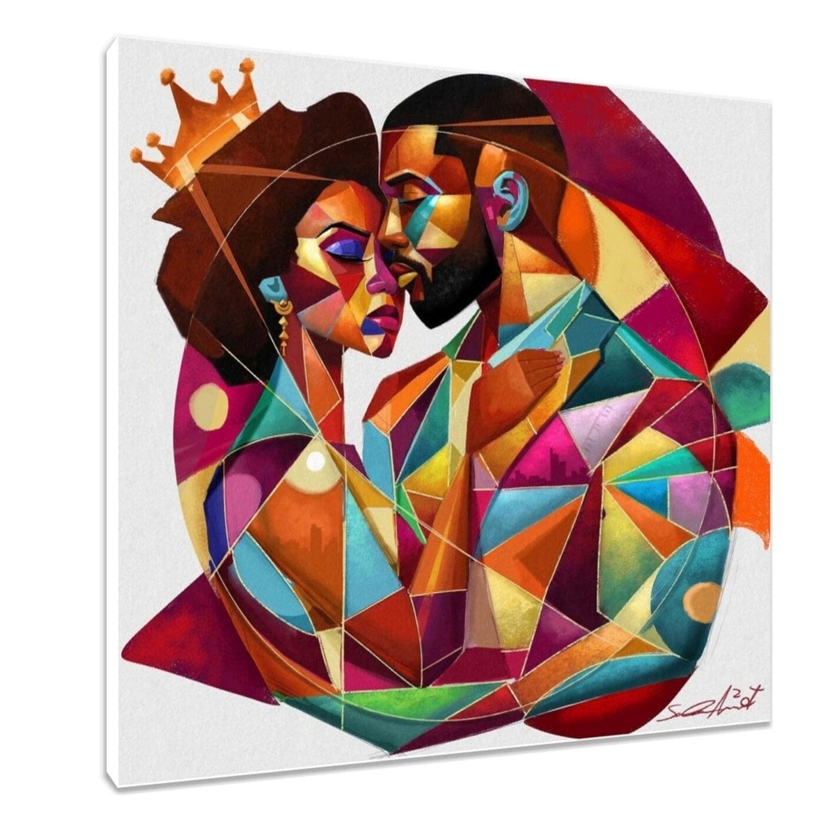 2 of 2: Endless by Salaam Muhammad (Canvas)