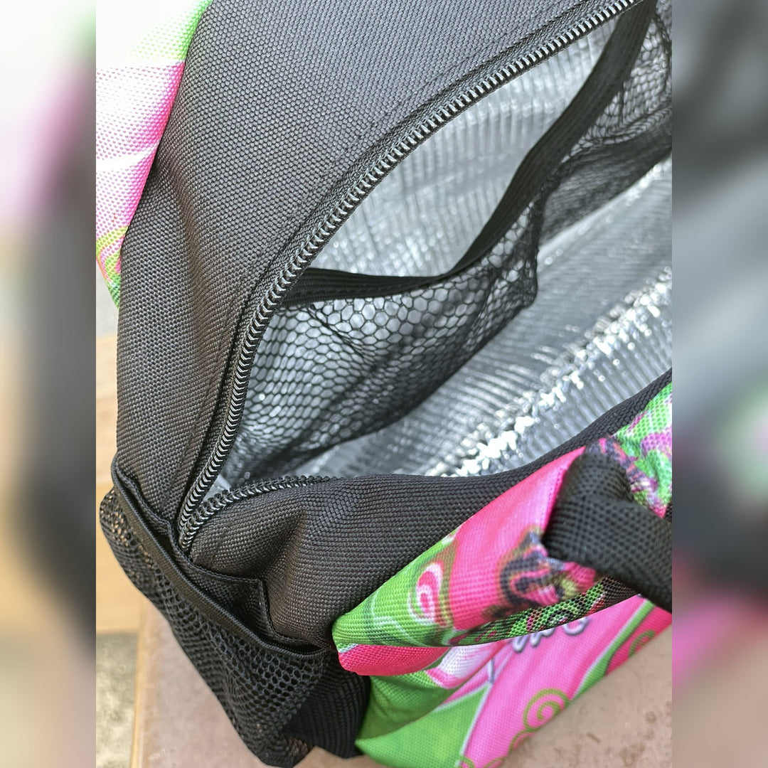 Faith, Strength and Grace Insulated Lunch Bag Set with Food Containers