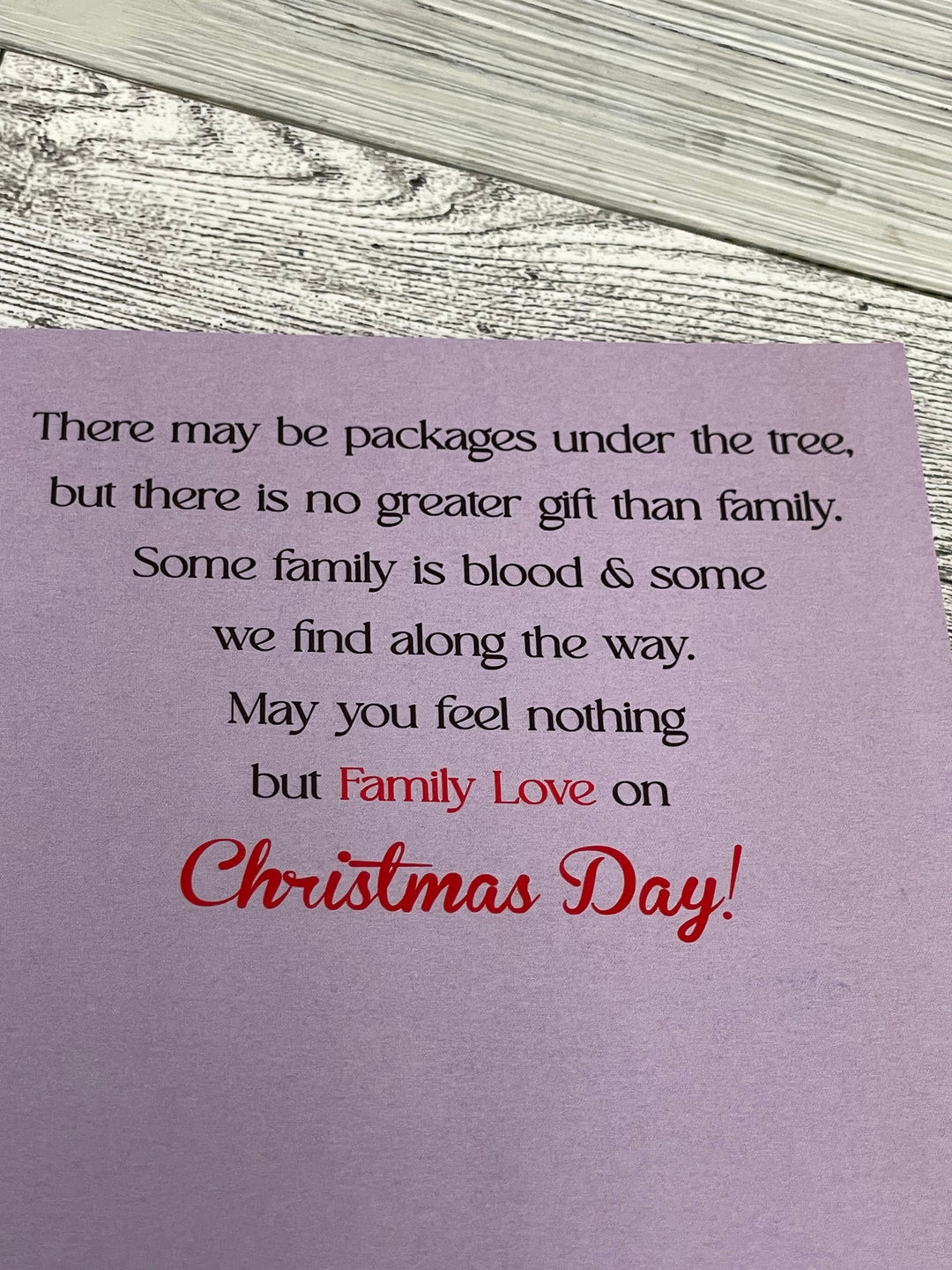 Family Brings Joy by Pamela Hills: African American Christmas Card Box Set (Inside)