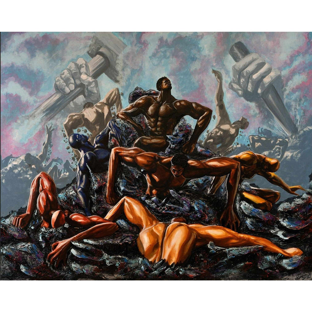 Forged and Chiseled: The Making of Man by Dion Pollard