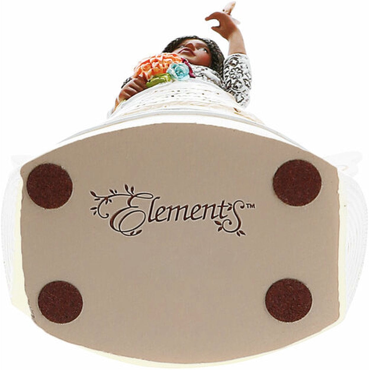 5 of 8: Friends Angel Figurine: Ebony Elements Collection by Pavilion Gifts (Bottom)