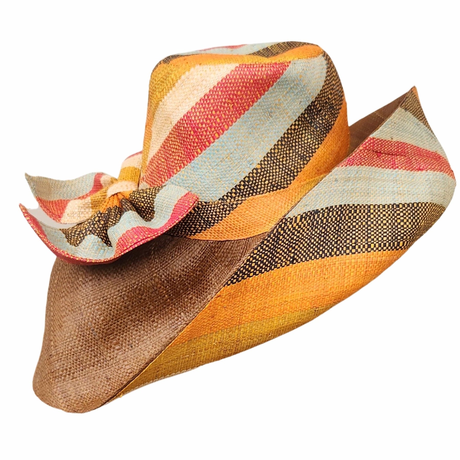 1 of 3: Gabisile: Madagsacar Big Brim Raffia Sun Hat