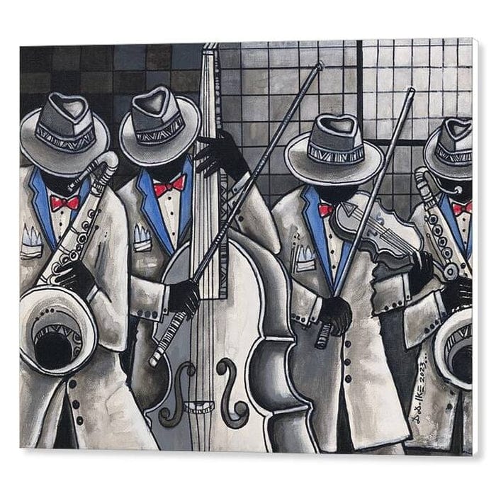 2 of 2: Give it Up for the Band by D.D. Ike (Canvas)