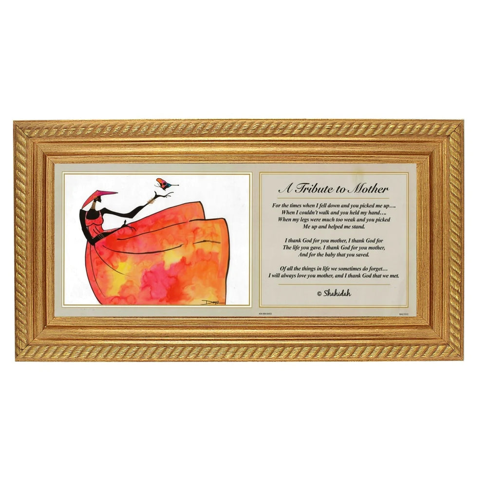 A Tribute to Mothers by Doyle and Shahidah (Gold Frame)