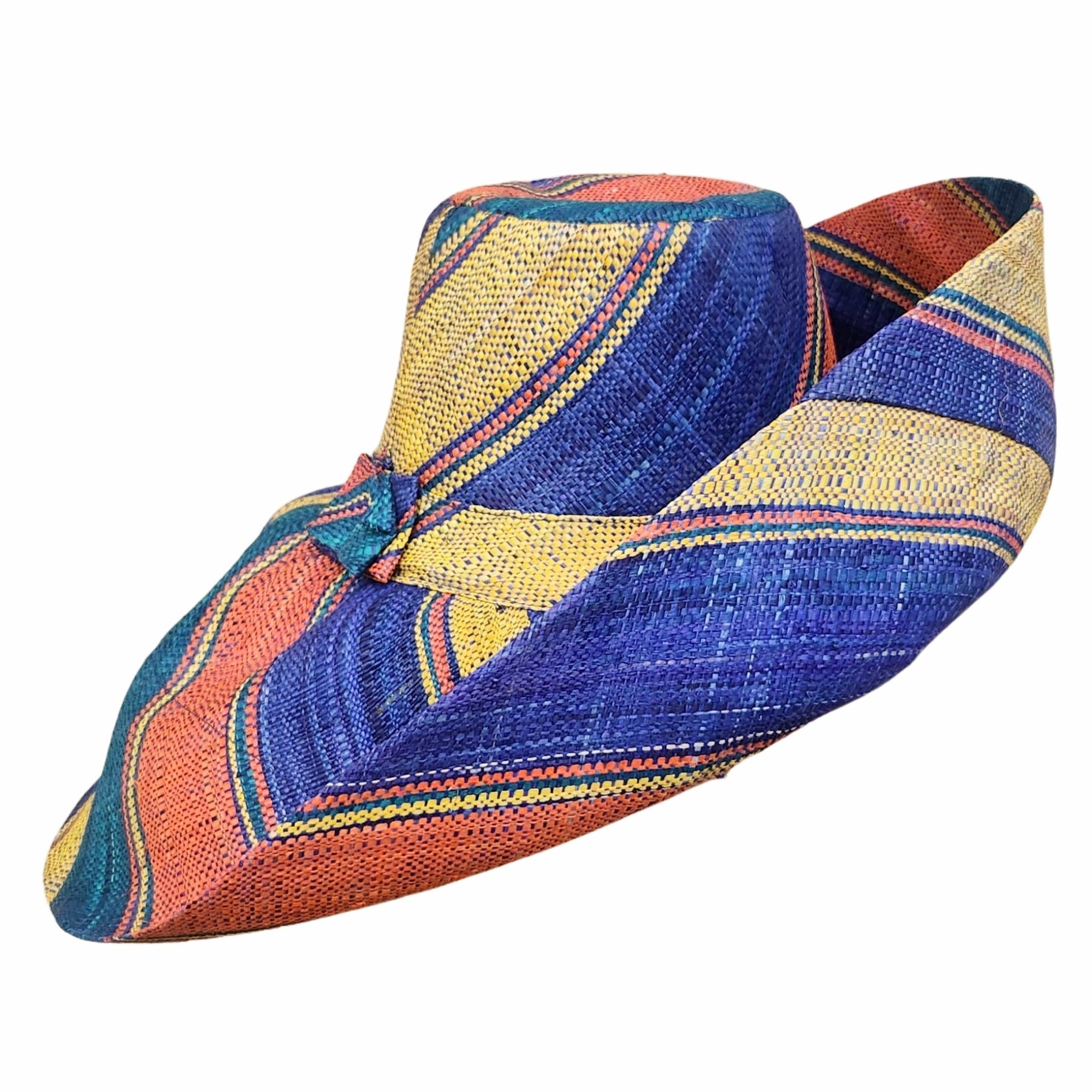 1 of 3: Gugulethu: Madagsacar Big Brim Raffia Sun Hat