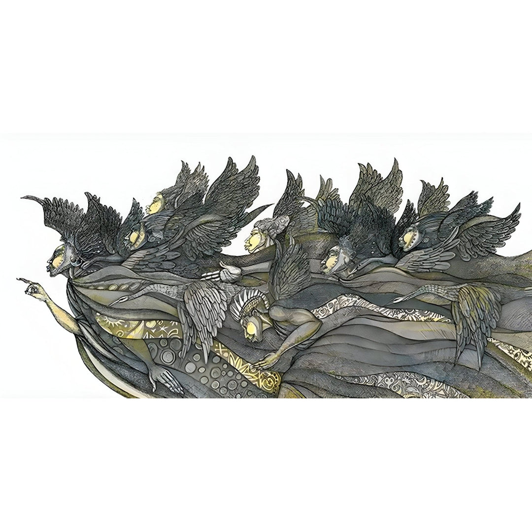 Heavenly Hosts by Charles Bibbs - God's angelic army in majestic flowing motion