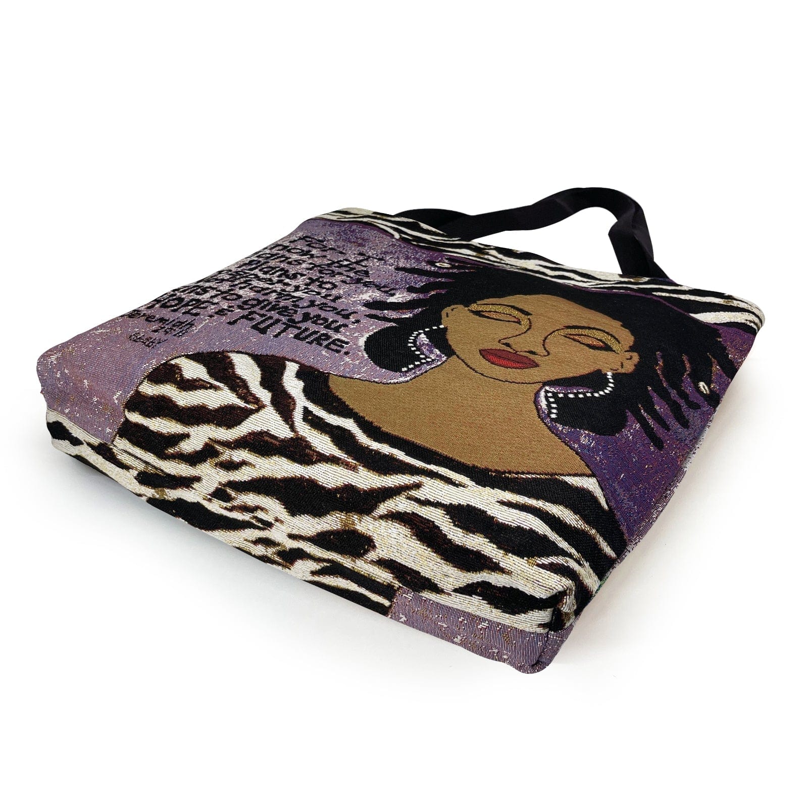 3 of 10: Hope and Future: African American Woven Tote Bag by GBaby (Main 2)