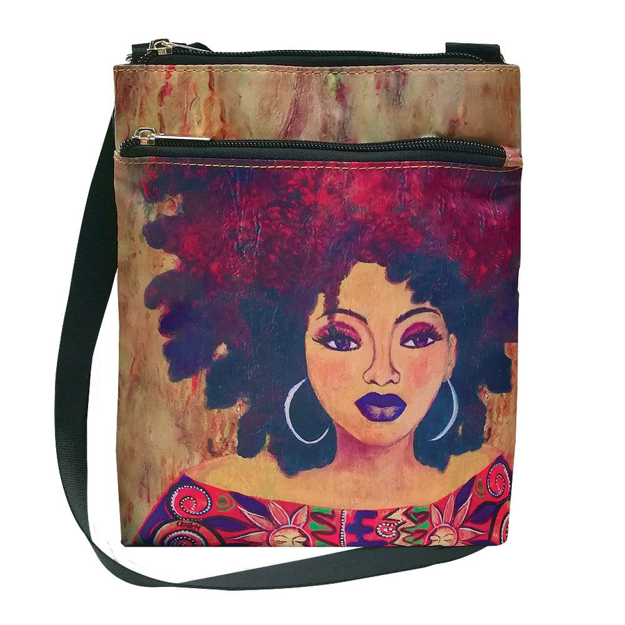 I am Marvelously Made: African American Travel Purse by Gbaby