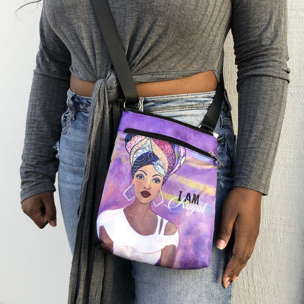 I am Royal: African American Travel Purse by Sylvia "Gbaby" Cohen (Lifestyle)