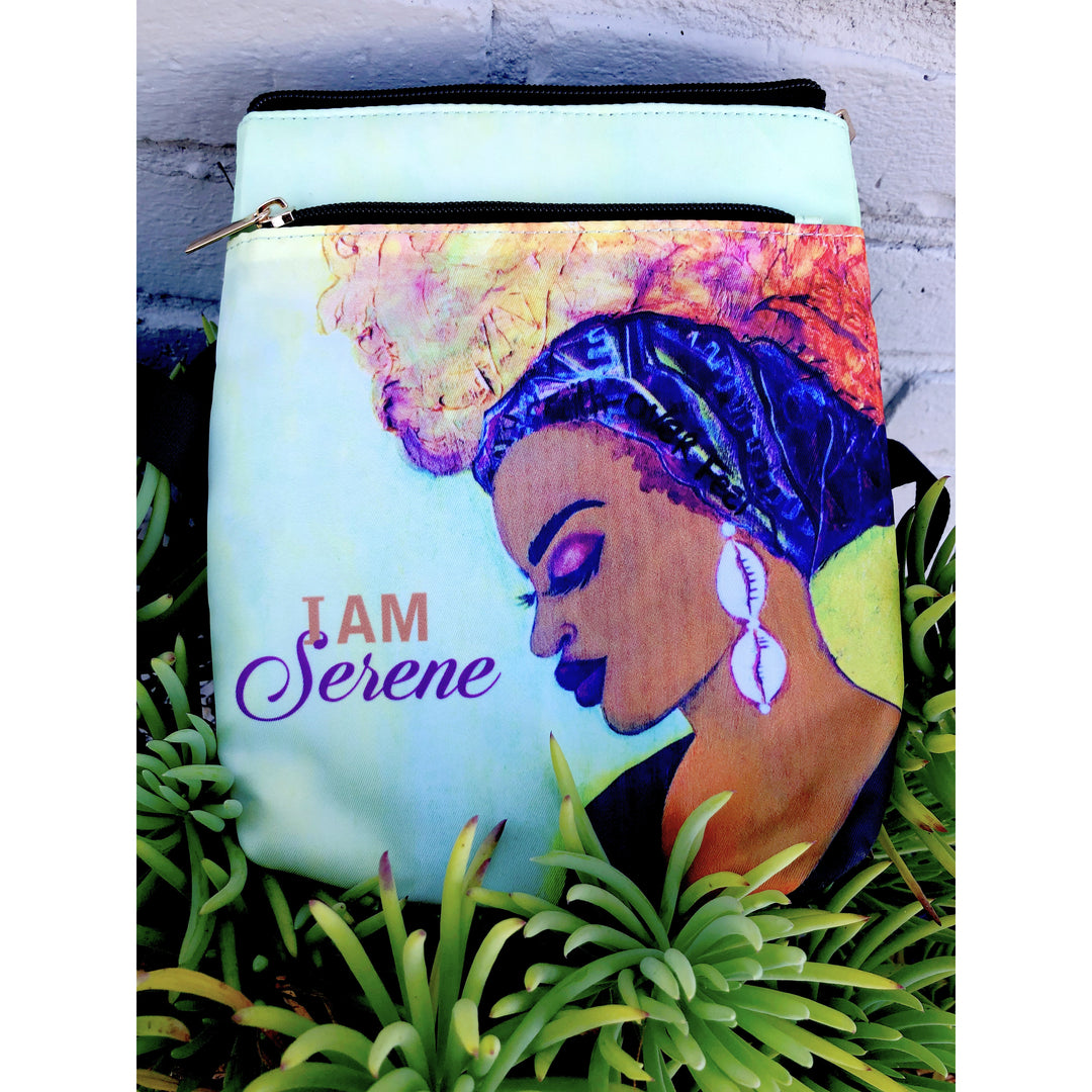 I am Serene: African American Travel Purse by Sylvia "Gbaby" Cohen (Lifestyle 2)
