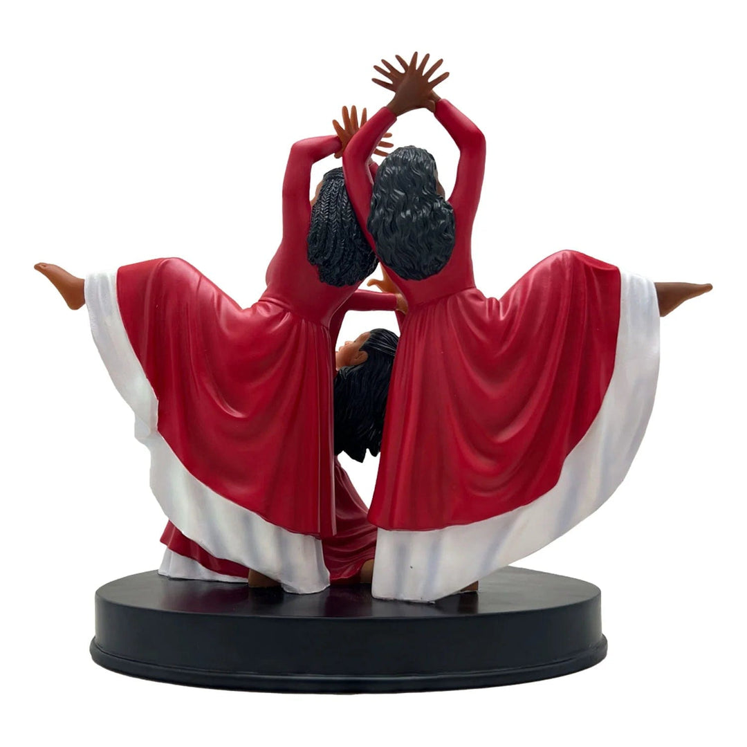 In Awe of You: African American Praise Dancer Figurine (Diva Edition)