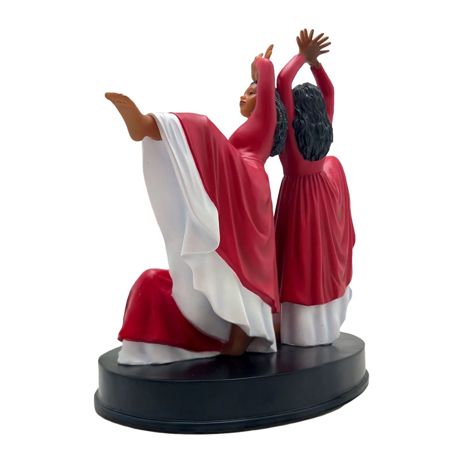4 of 25: In Awe of You: African American Praise Dancer Figurine (Diva Edition)
