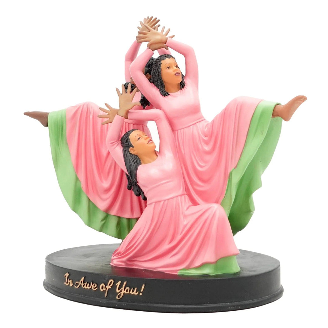 In Awe of You: African American Praise Dancer Figurine (Ivy Edition)