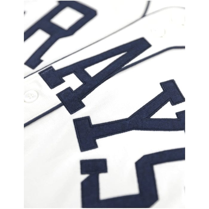 Josh Gibson: Homestead Grays Baseball Jersey (Front, Detail)
