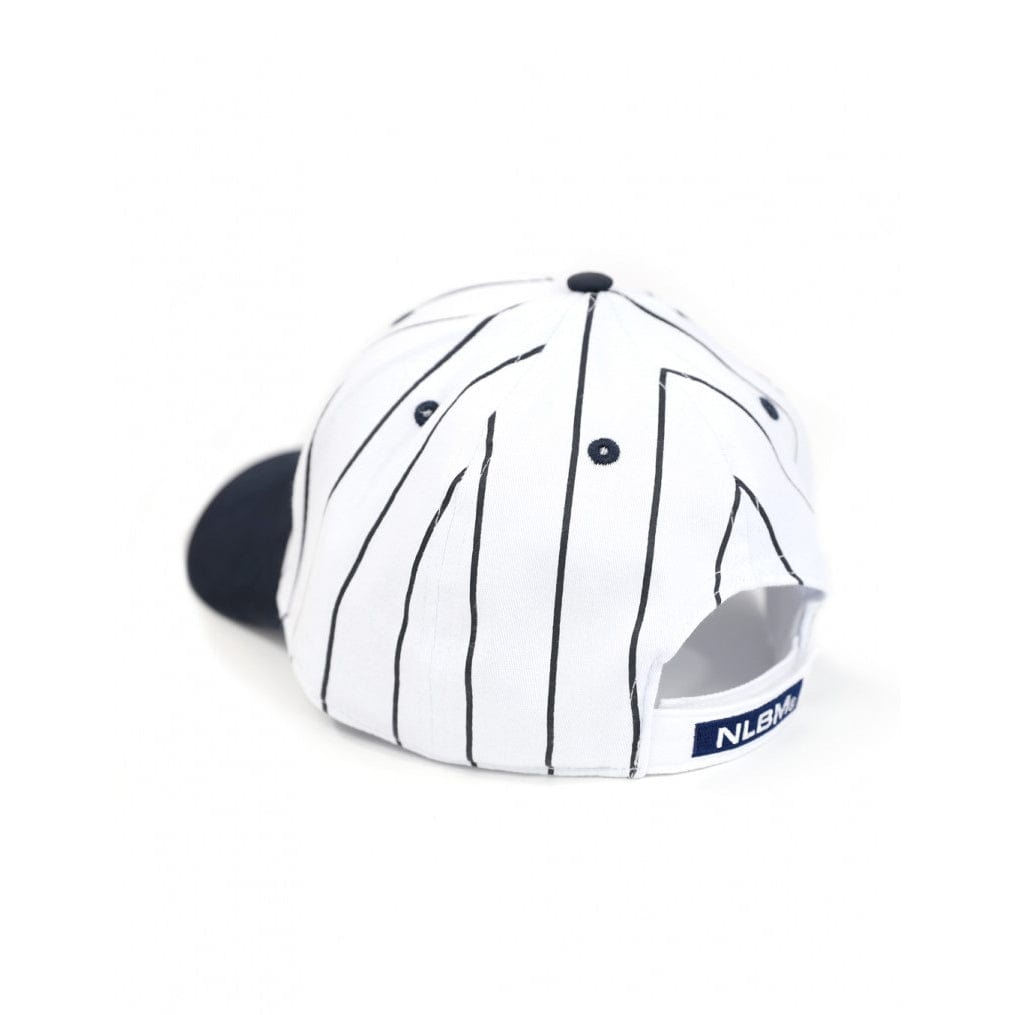 8 of 8: Kansas City Monarchs All Star Embroidered Baseball Cap-Hats-Big Boy Headgear-White-The Black Art Depot