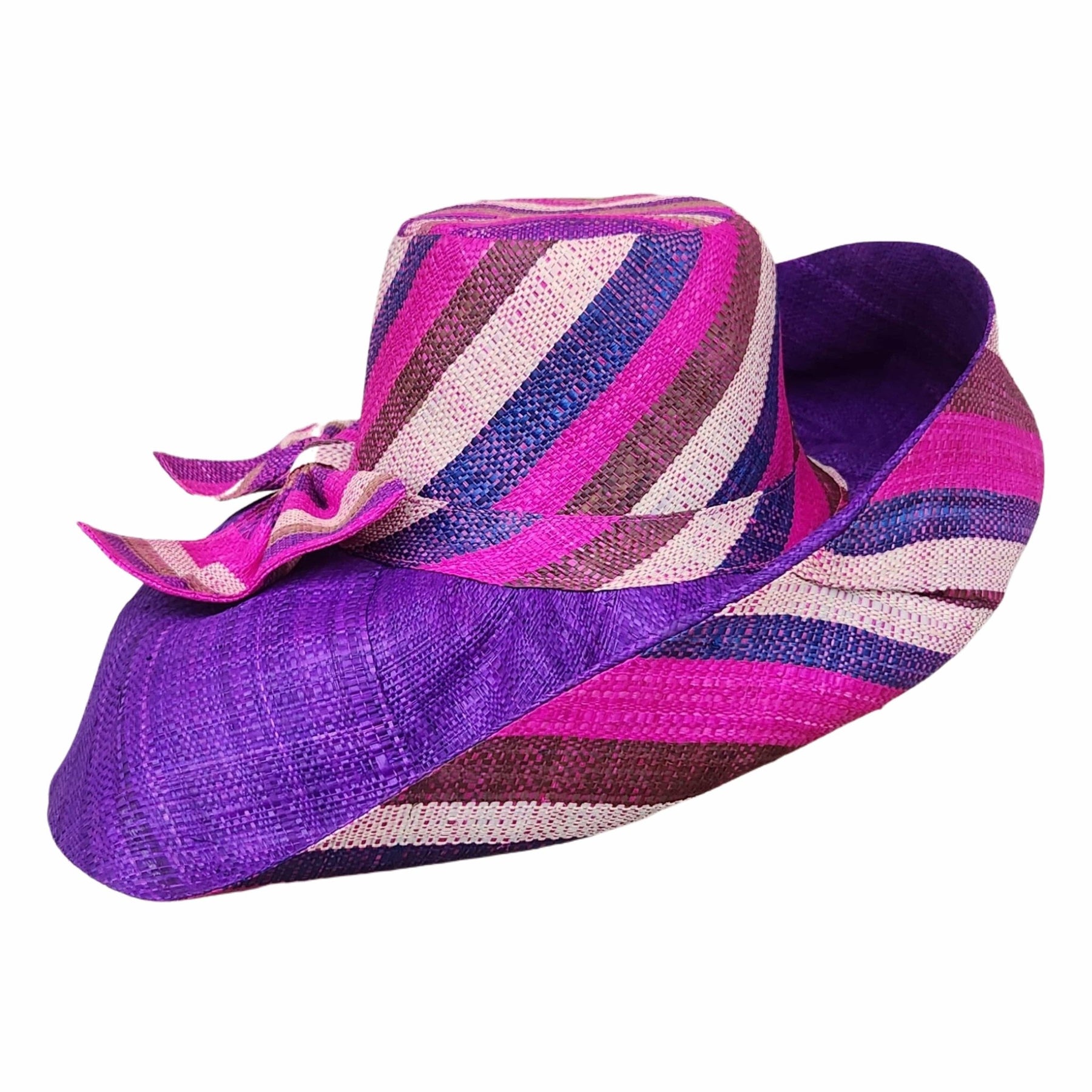 1 of 3: Khanyisile: Madagsacar Big Brim Raffia Sun Hat