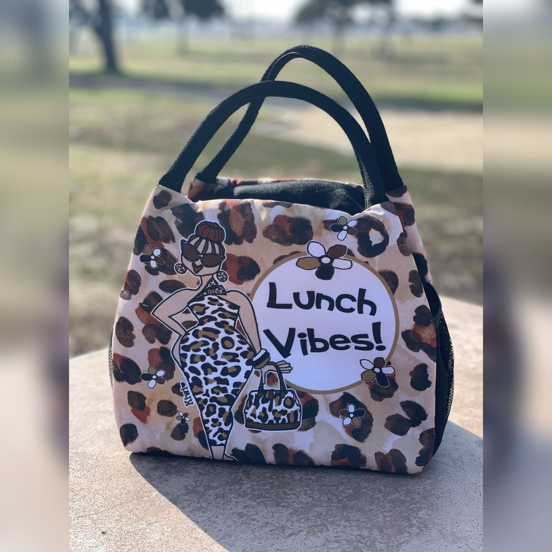 Lunch Vibes Insulated Lunch Bag Set with Food Containers