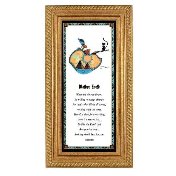 Mother Earth by Doyle and Shahidah (Gold Frame)