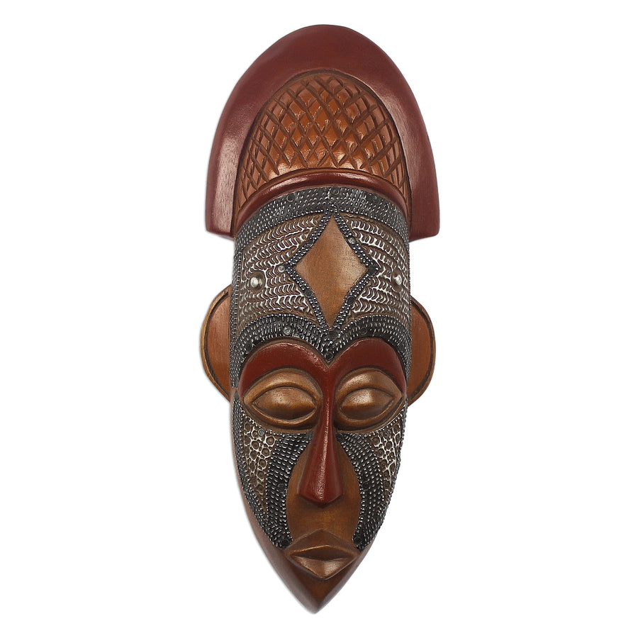 My Protector: Authentic Hand Made African Mask by Victor Dushie