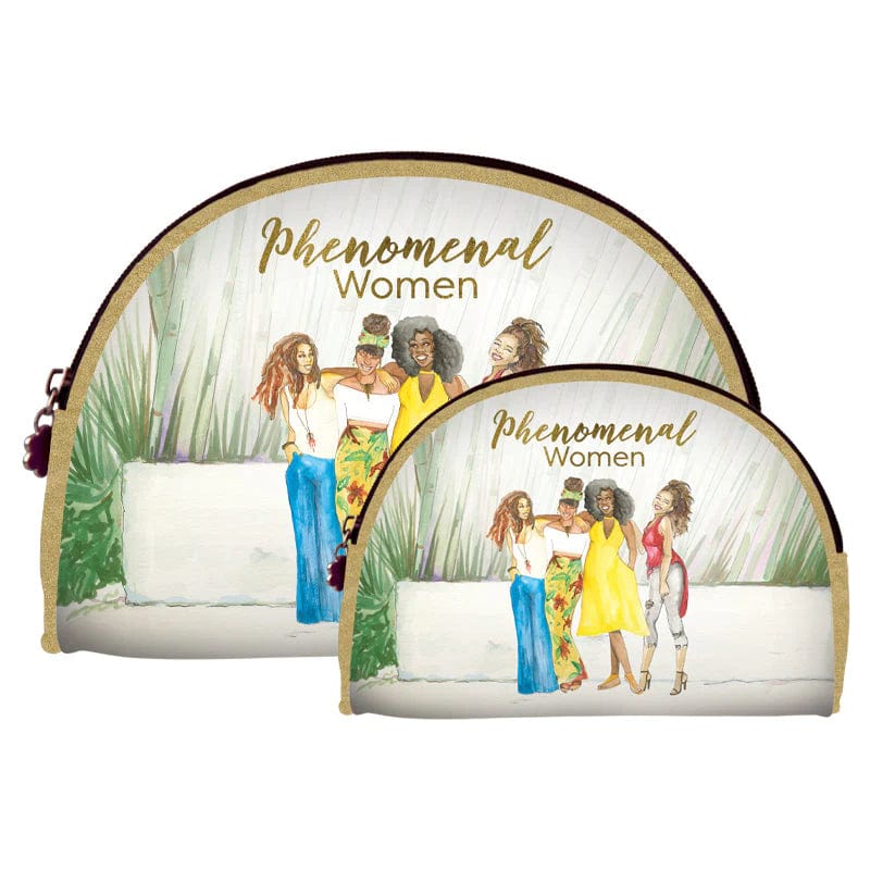 Phenomenal Women by Sara Myles: African American Cosmetic Bag Set/Duo