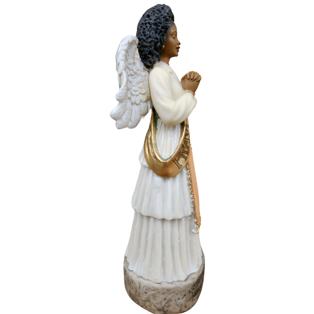 Pray in Spirit: African American Angelic Figurine (Armor of the Lord Series)