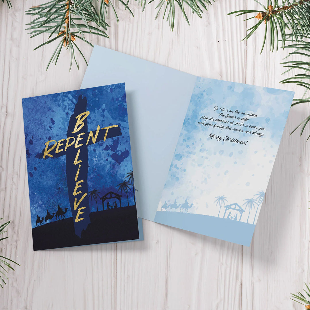 Repent and Believe: Christmas Card Box Set (Lifestyle)