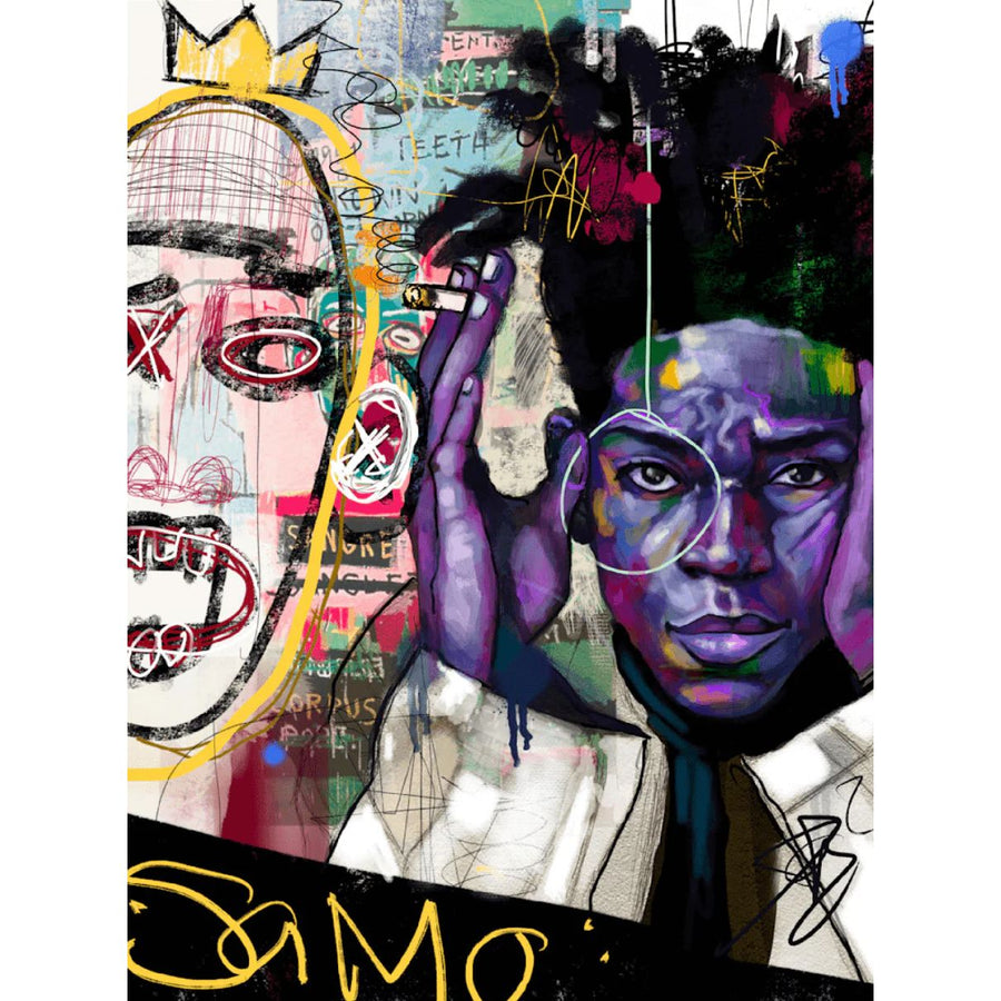 Samo: Jean-Michel Basquiat by Jason O'Brien