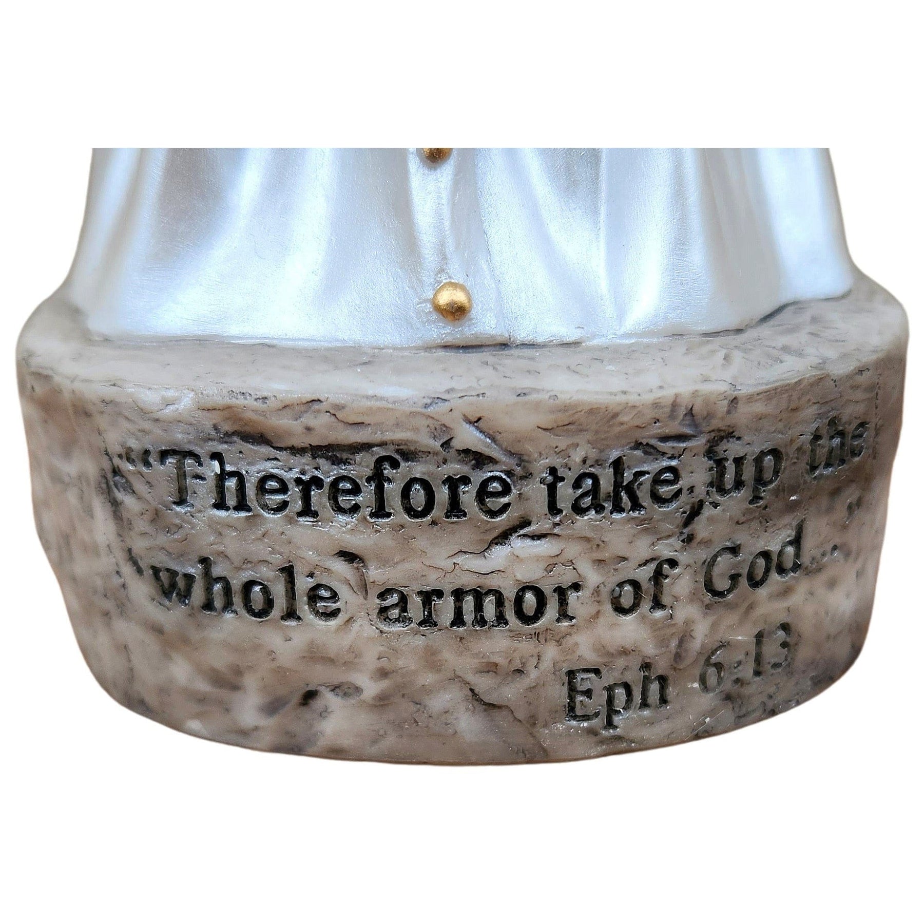 5 of 5: Shield of Faith: African American Angelic Figurine (Armor of the Lord Series)